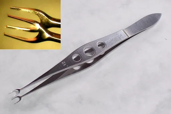 FF-6545 Bores Corneal Fixation Forceps