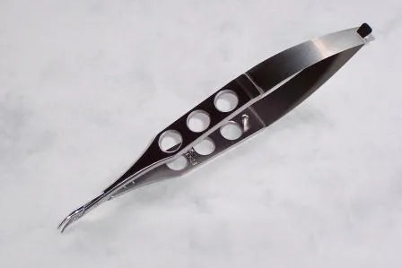 FN-5525 McPherson Curved Very Delicate Needle Holder