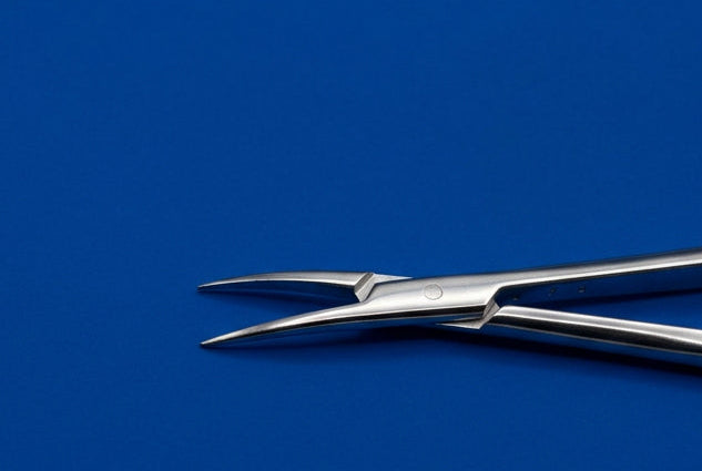 FN5542 Castroviejo Curved Delicate Needle Holder w/Lock