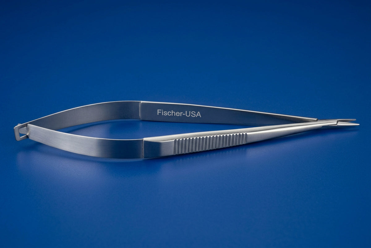 FN5545 Castroviejo Straight Delicate Needle Holder