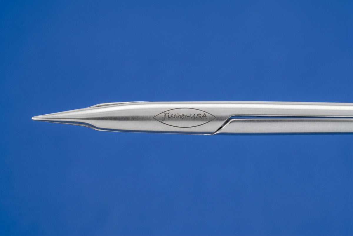 FS-7723 Mackinnon Tenotomy Dissecting Scissors Curved Blades - OAL 4"
