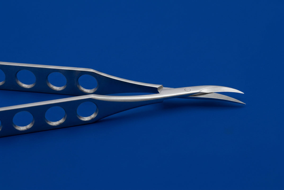 FS7511 Fine Stitch Scissors with Medium Blades – Curved – Sharp Tips