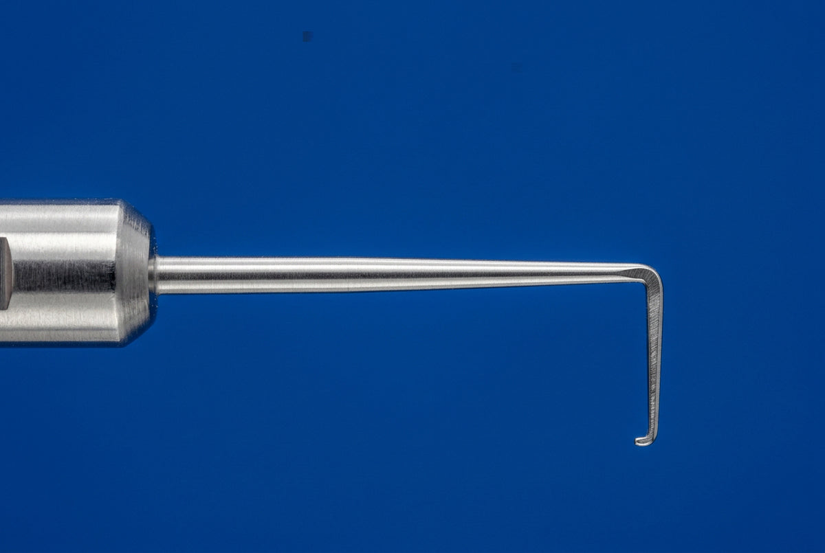 FW4889S Descemets Scoring Sinskey Hook - 50% Shorter from Angle to Tip