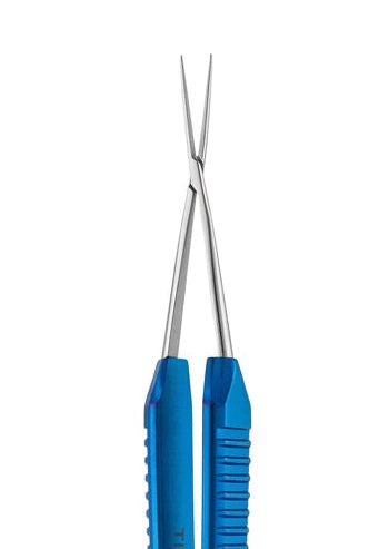 6215S Inamura Capsulorhexis Forceps with 14mm Super Alloy Tips (for scleral tunnel incision) Ultra Fine Tips