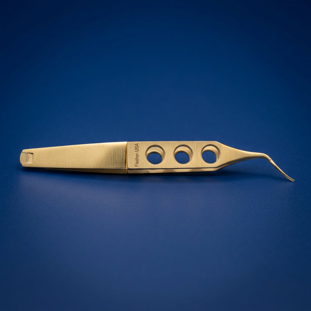 FF6512 Inamura Short Forceps Delicate Tapered Shanks