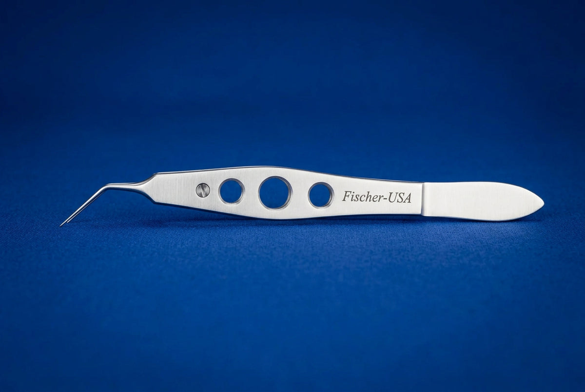 FF6839 Spaleck Soft IOL Insertion Forceps - Delicate, Highly Polished Convex Jaws