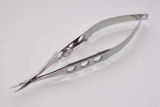 FN-5526 McPherson Curved Very Delicate Needle Holder