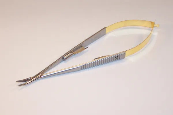 FN-5569 Castroviejo Curved Heavy Needle Holder