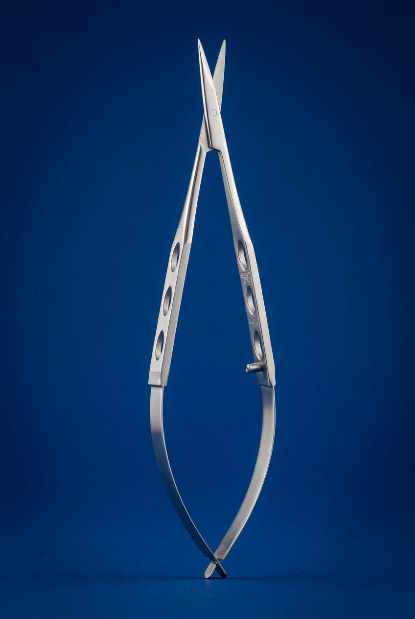 FS7511 Fine Stitch Scissors with Medium Blades – Curved – Sharp Tips