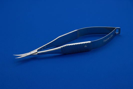 FS7619 McPherson Vannas - Sharp Tips- Curved
