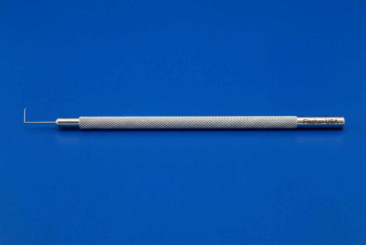 FW4889S Descemets Scoring Sinskey Hook - 50% Shorter from Angle to Tip